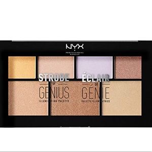 ✨Free!✨🎉Host Pick!🎉NYX Professional Strobe Of Genius Illuminating Palette ✨